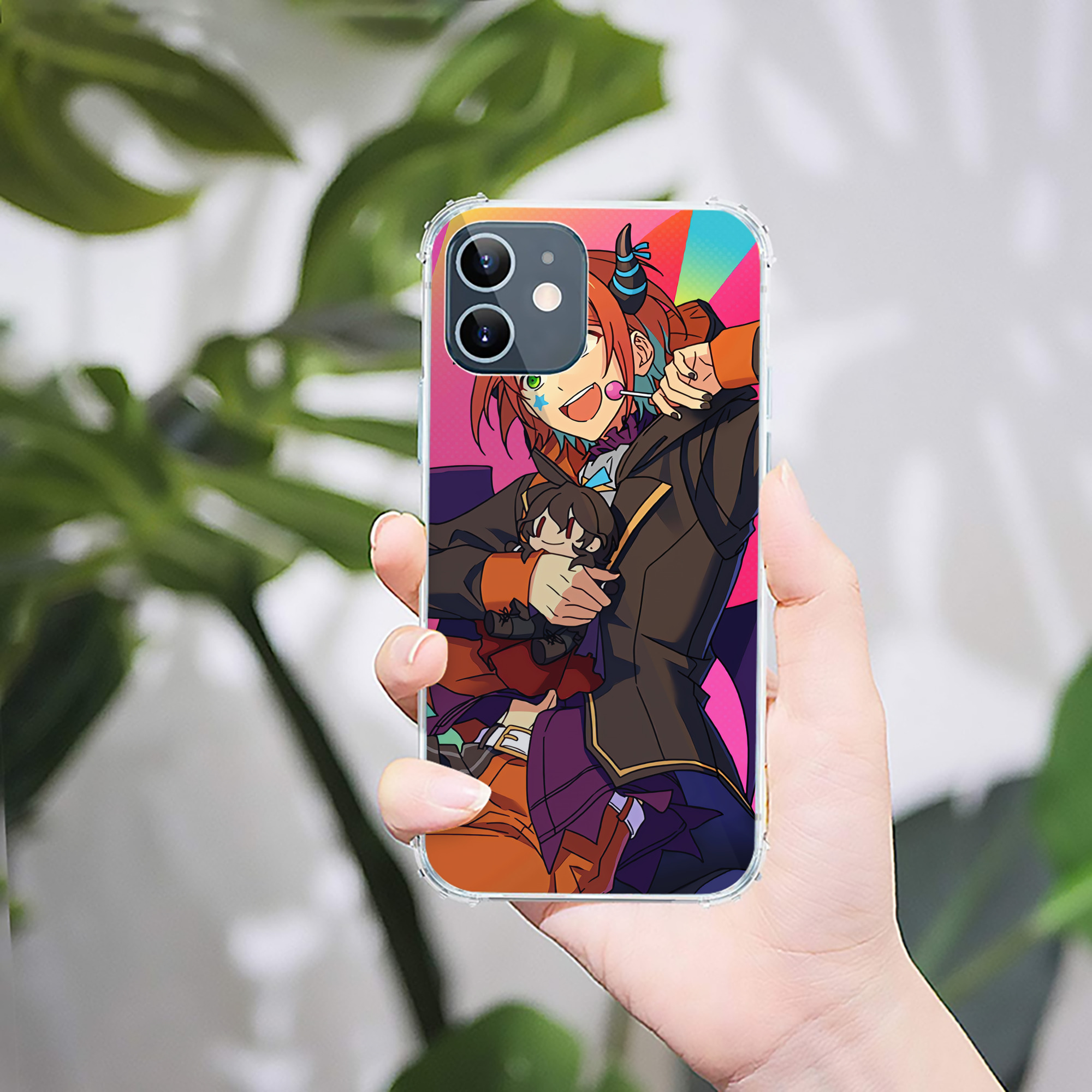 （画像用） あんさんぶるスターズ! Ensemble Stars 【iPhone 12シリーズ対応】透明スマホケース（クリアソフトケース）